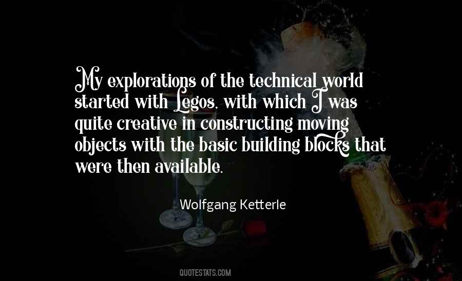 Quotes About Building Blocks #1365314