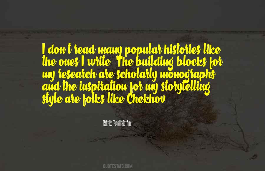 Quotes About Building Blocks #1367659