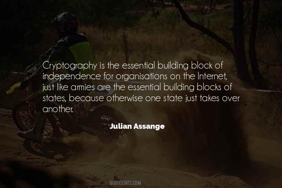 Quotes About Building Blocks #871126