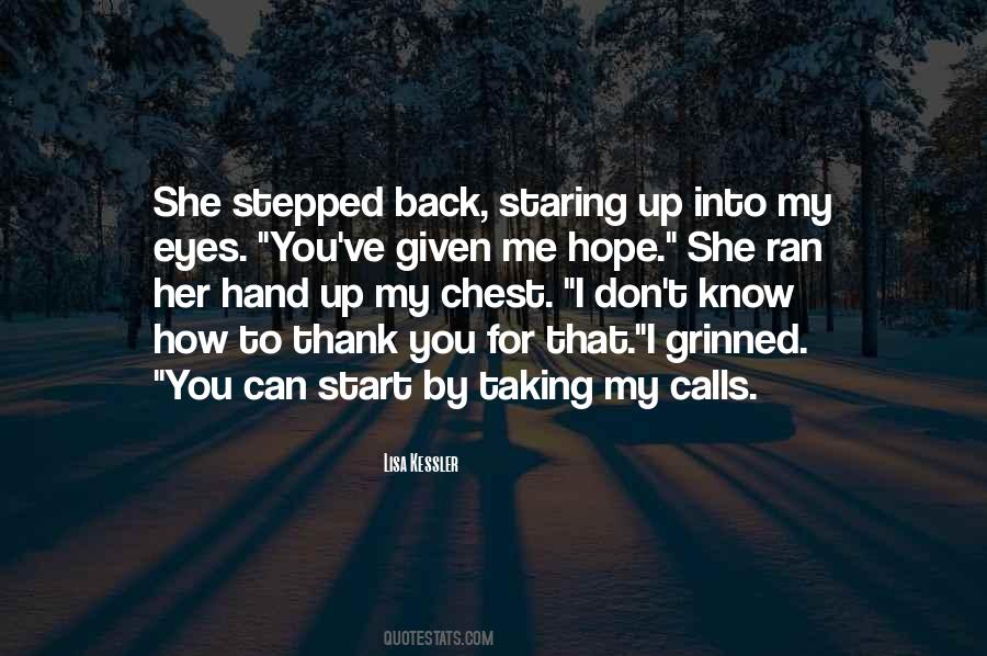 Quotes About Looking Into Each Other's Eyes #6163