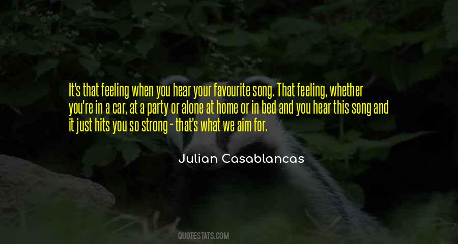 Quotes About Favourite Song #271561