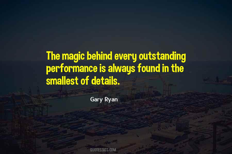 Quotes About Outstanding Performance #1002845