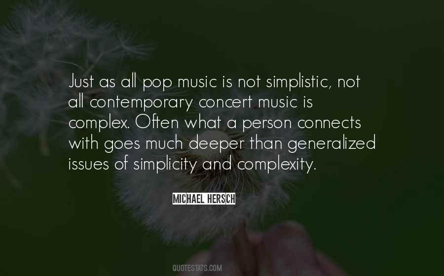 Quotes About Simplicity And Complexity #137358