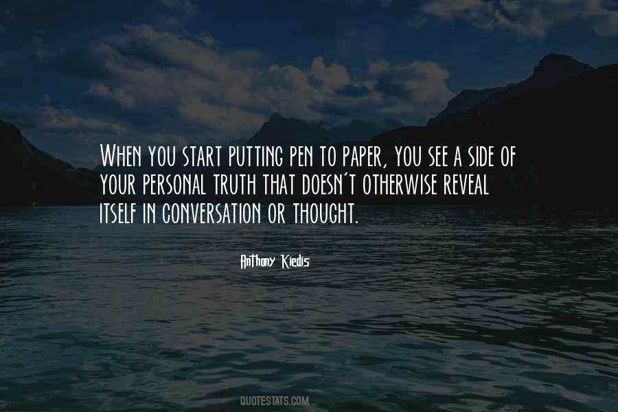 Quotes About Writing Truth #118668