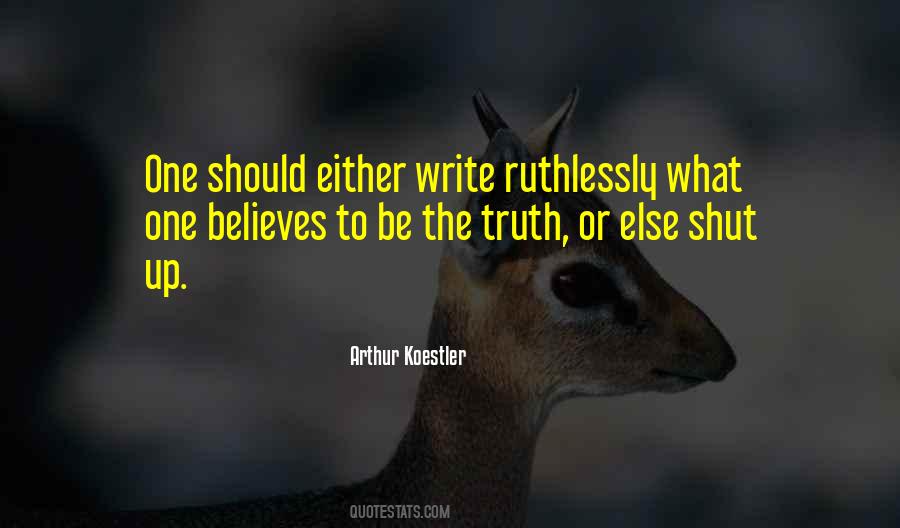 Quotes About Writing Truth #51141