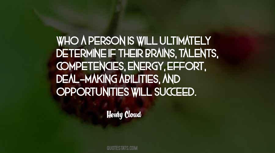 Quotes About Talents And Abilities #374217