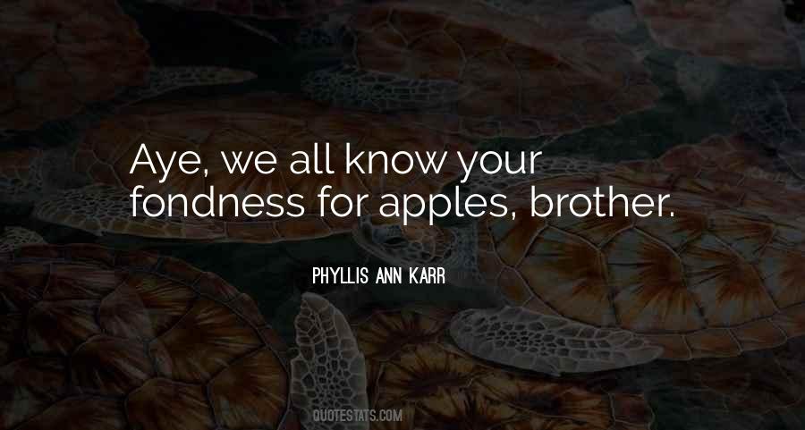 Quotes About Apples #1265889