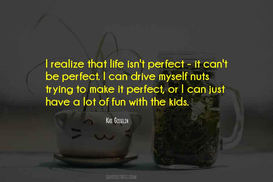 Quotes About Trying To Be Perfect #649912