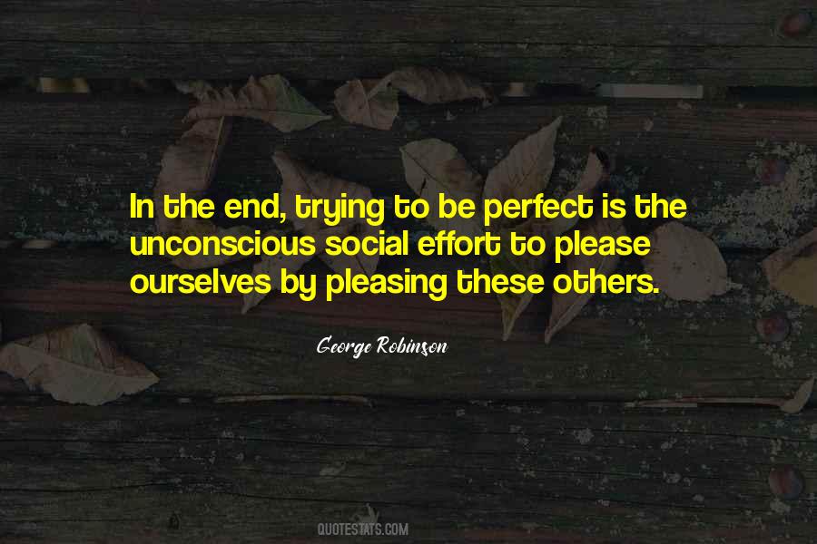 Quotes About Trying To Be Perfect #748004
