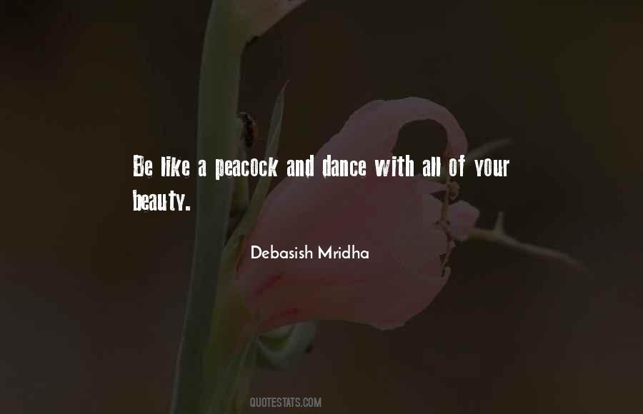 Quotes About Peacock Beauty #1421632