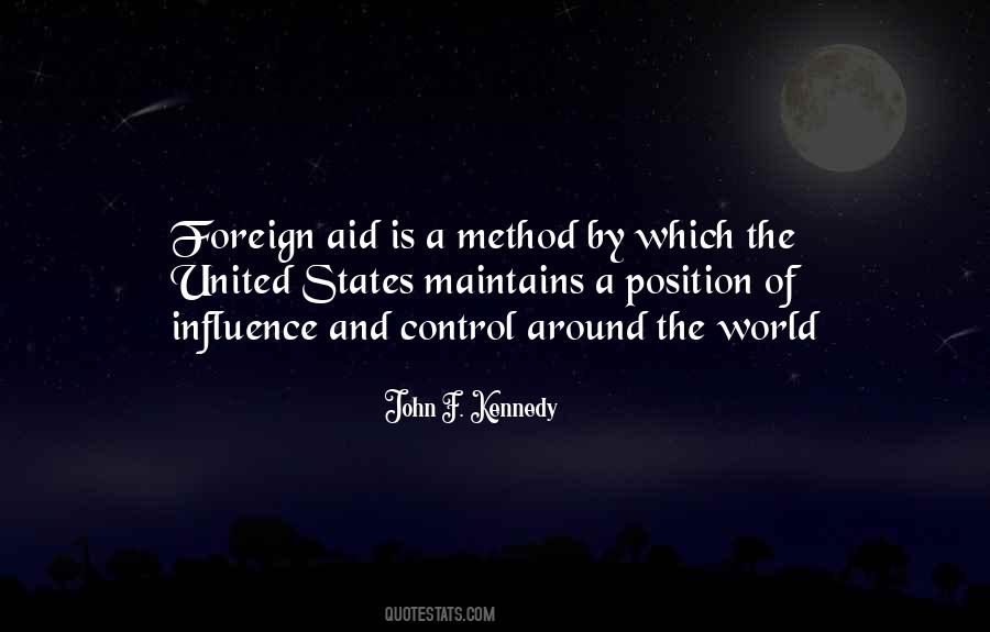 Quotes About Foreign Aid #1109818