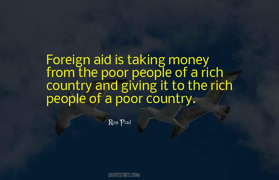 Quotes About Foreign Aid #189867