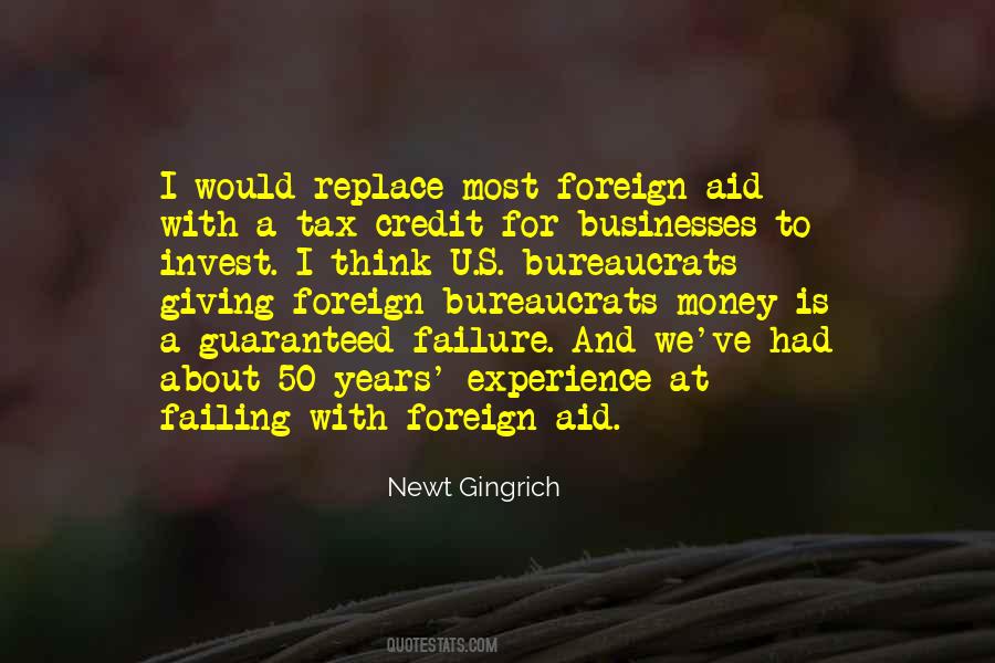 Quotes About Foreign Aid #37487