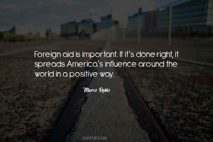 Quotes About Foreign Aid #523462