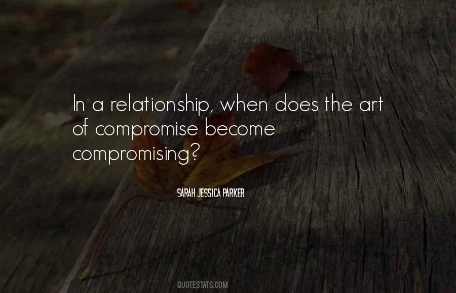 Relationship Compromise Quotes #14634