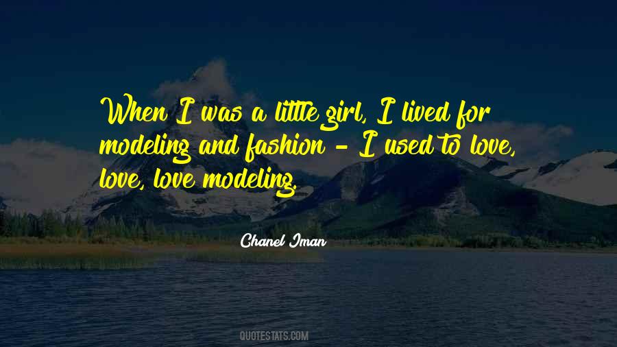 Quotes About Modeling And Fashion #662290