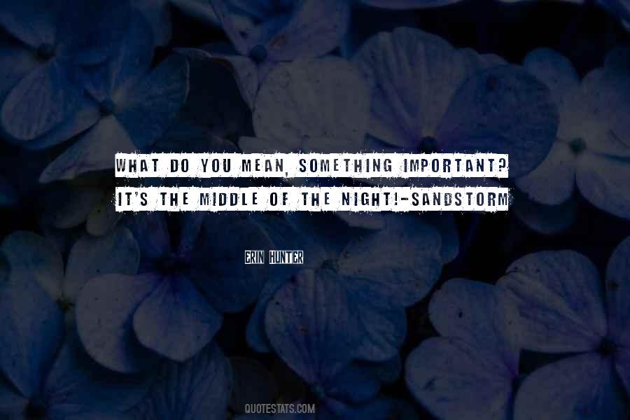 Quotes About Middle Of The Night #1217521