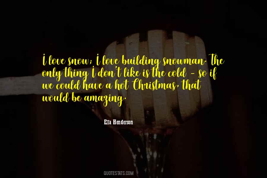 Christmas Snow Quotes #1009944