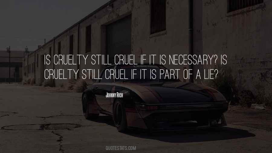 Quotes About Necessary Lies #1588073