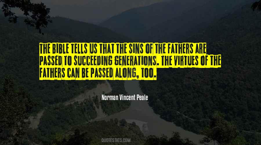Quotes About Sins Of The Father #475223