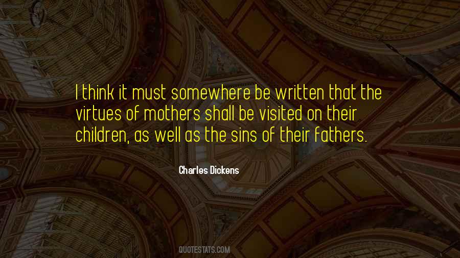 Quotes About Sins Of The Father #799255