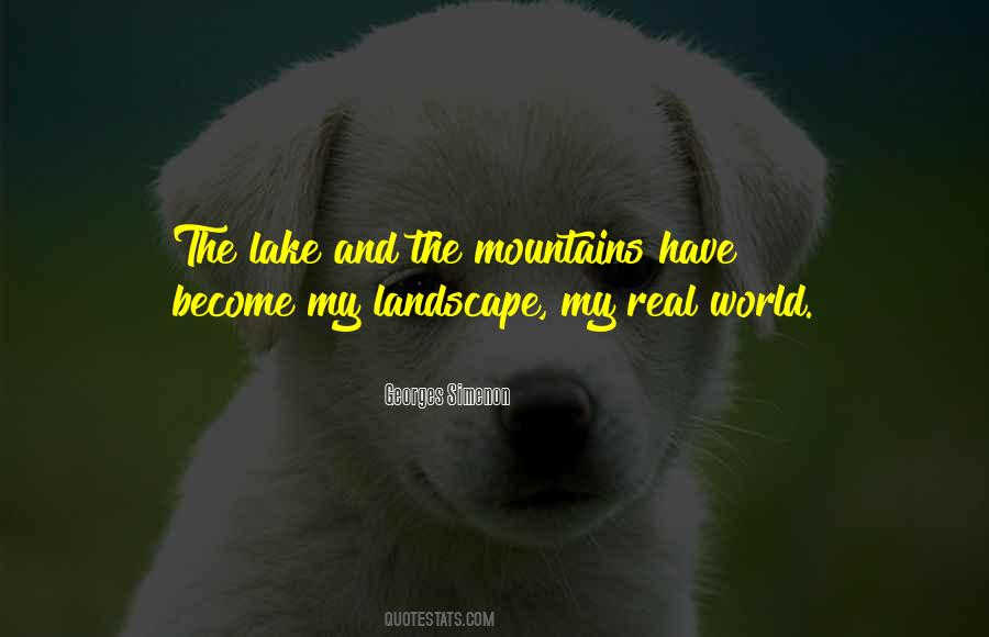 Landscape And Nature Quotes #1803803