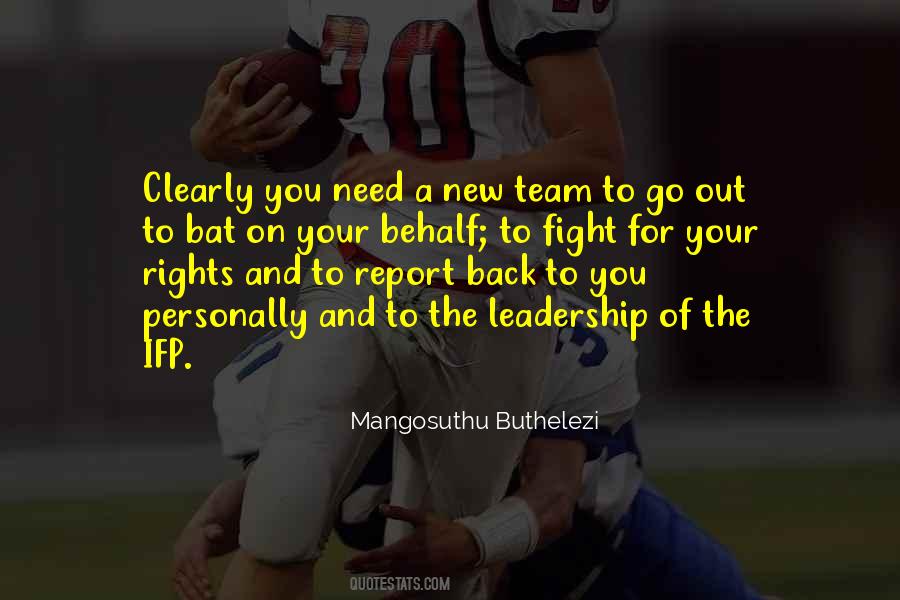 Quotes About Team Leadership #1043857