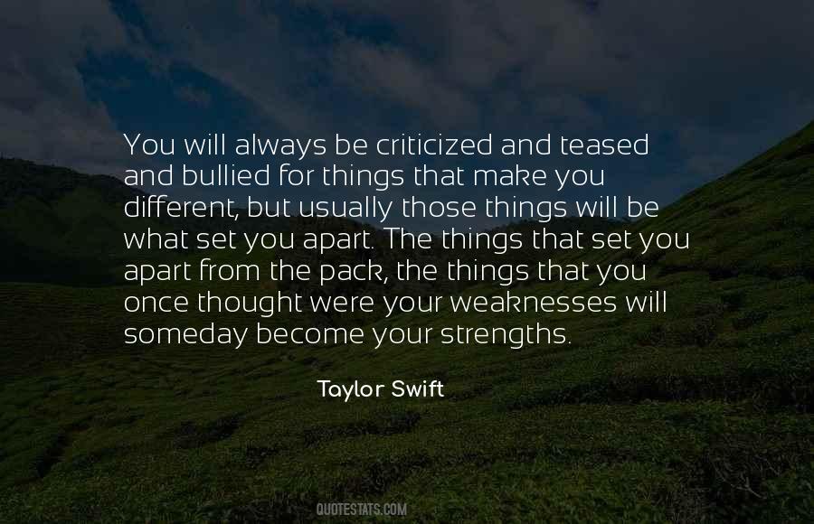 Quotes About Thought You Were Different #1267786