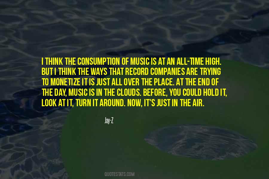 Quotes About Over Consumption #1181071