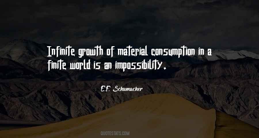 Quotes About Over Consumption #28230