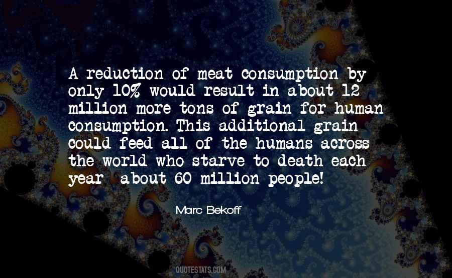 Quotes About Over Consumption #45024