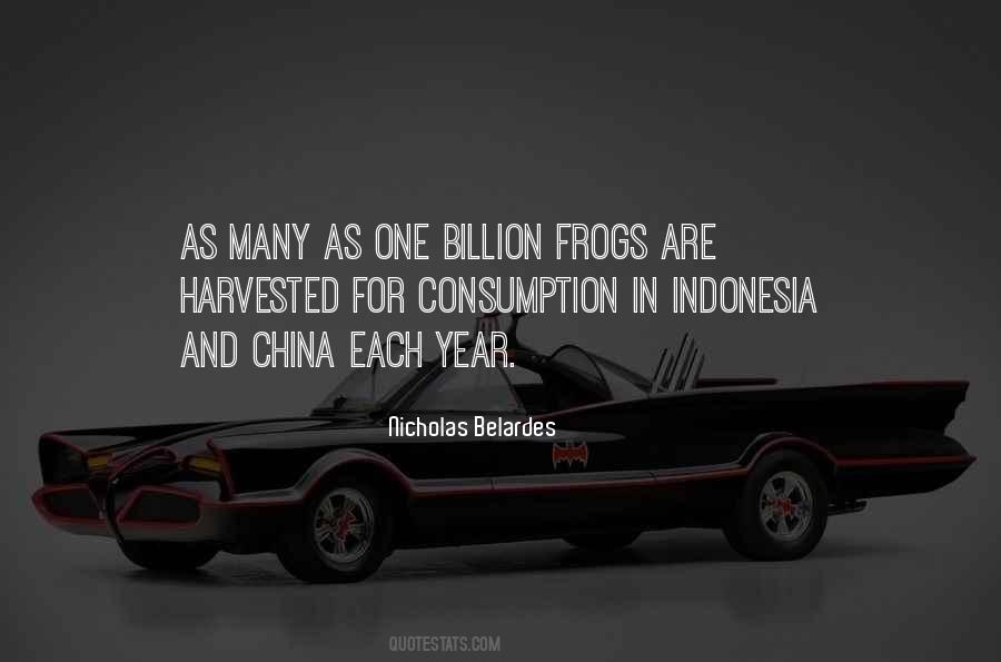 Quotes About Over Consumption #57088
