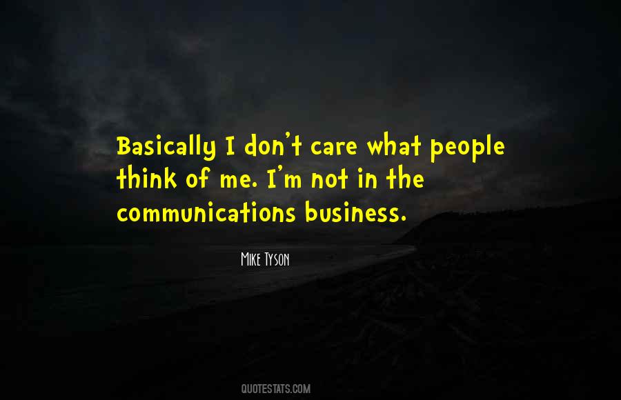 What People Think Quotes #1205420