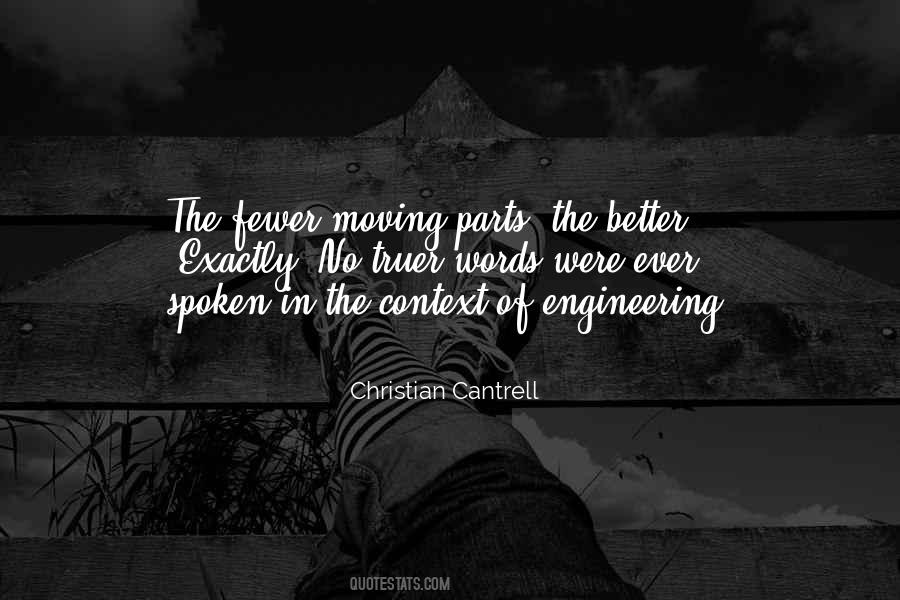 Quotes About Moving Parts #1682616