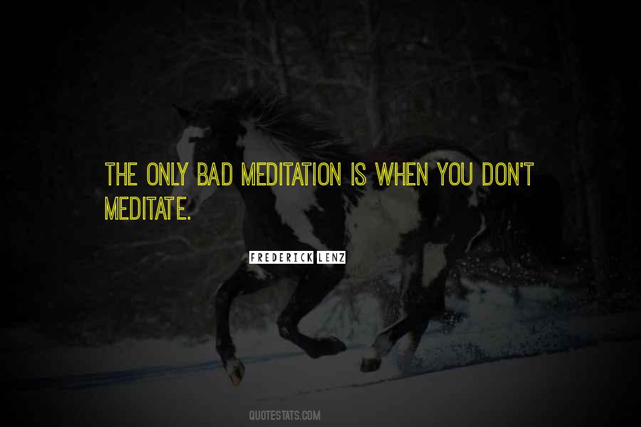 Meditation Meditation Quotes #3360