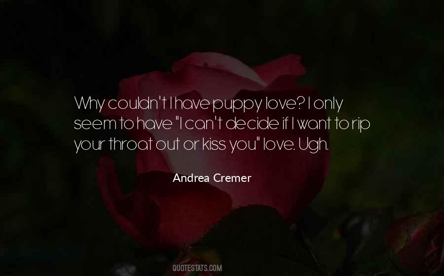 Quotes About Puppy Love #1777983