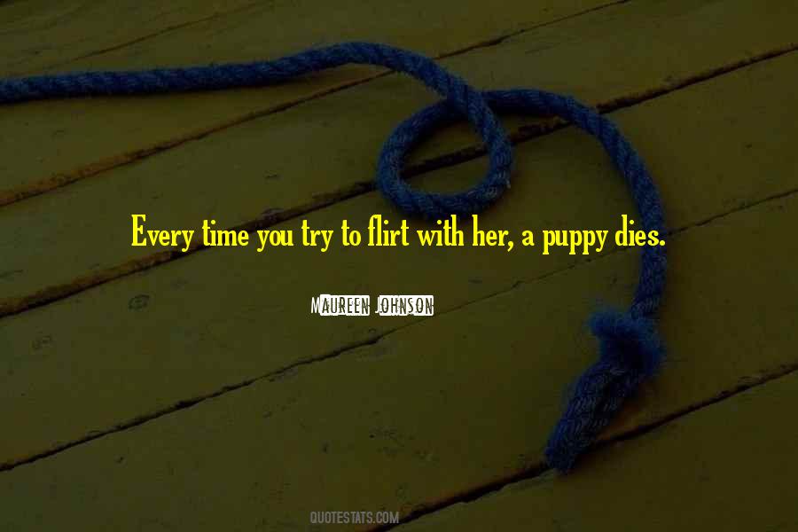 Quotes About Puppy Love #34370