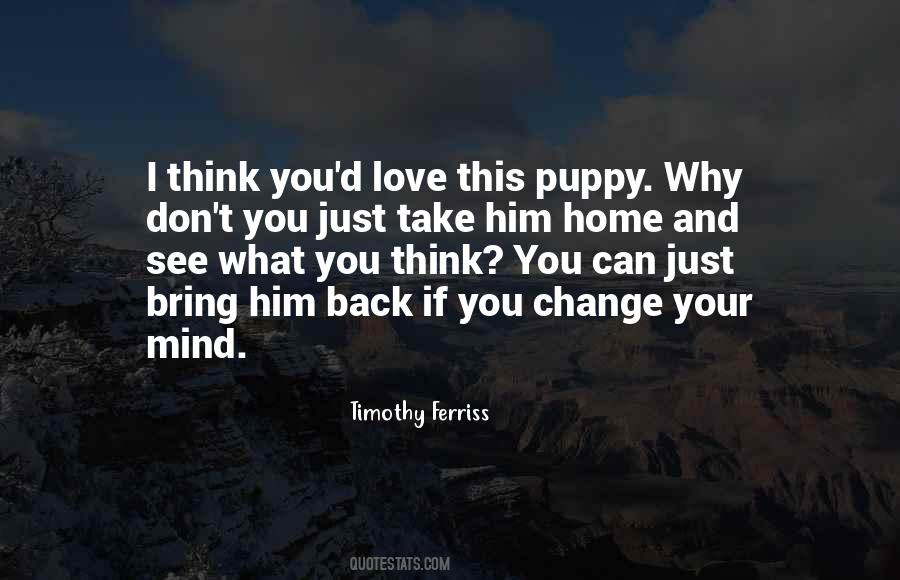 Quotes About Puppy Love #548129