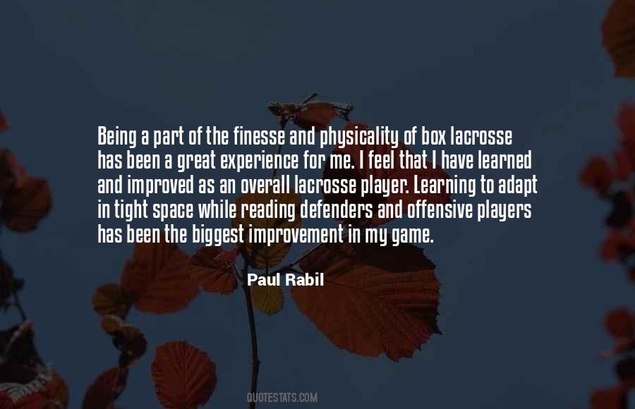 Quotes About Lacrosse #386212