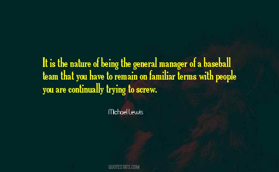 Quotes About General Manager #1153574