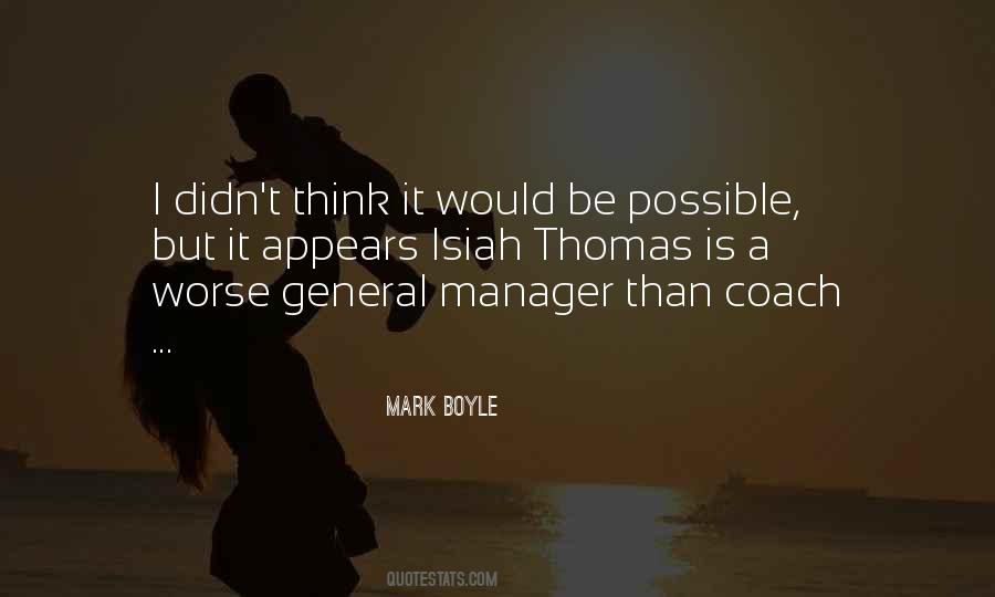 Quotes About General Manager #127597