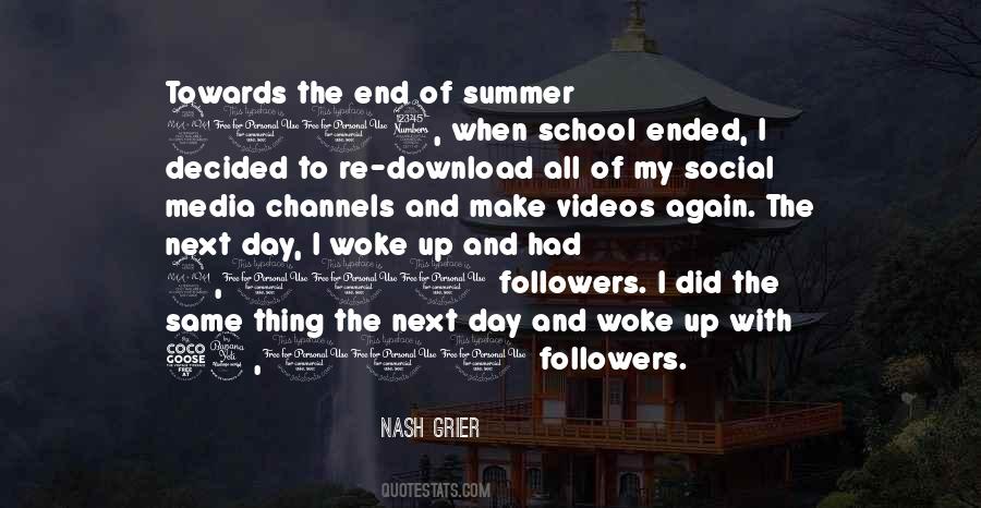 Quotes About The End Of Summer #1766067