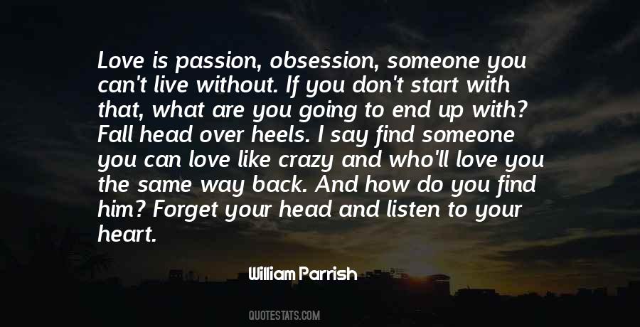 Live It With Passion And Love Quotes #36741