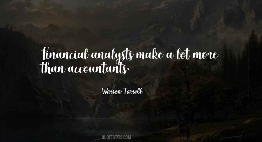 Quotes About Financial Analysts #665840