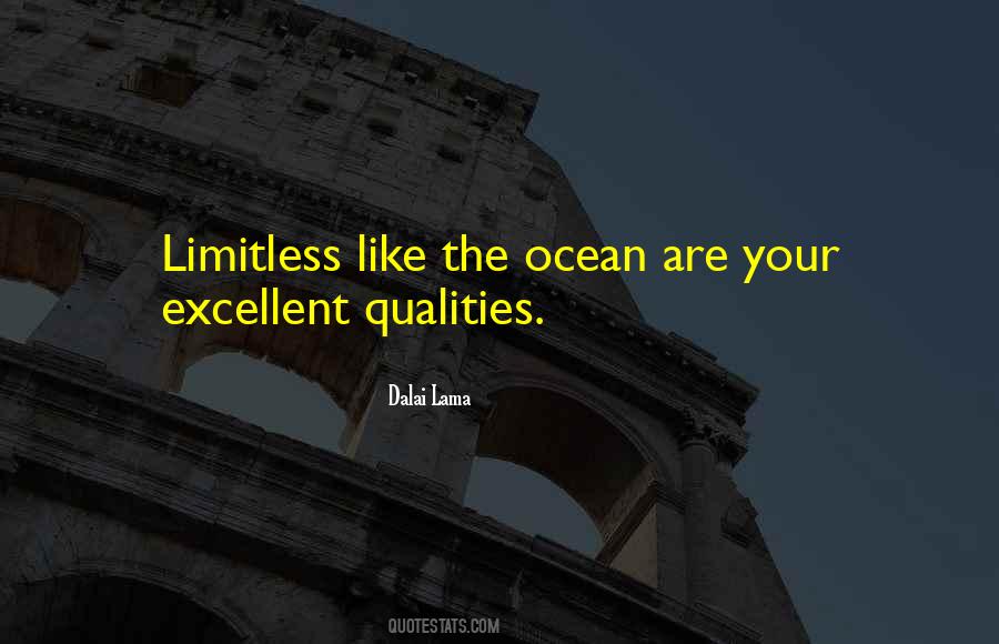 Like The Ocean Quotes #1402372