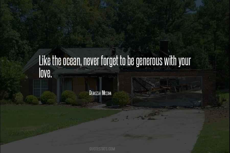 Like The Ocean Quotes #549877