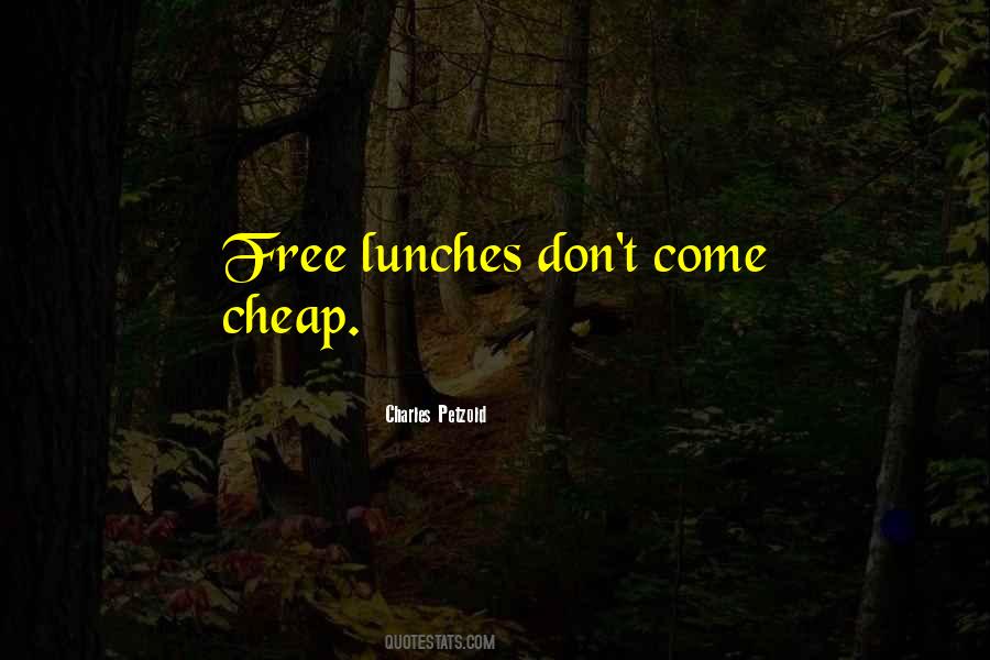 Quotes About Lunches #1032184