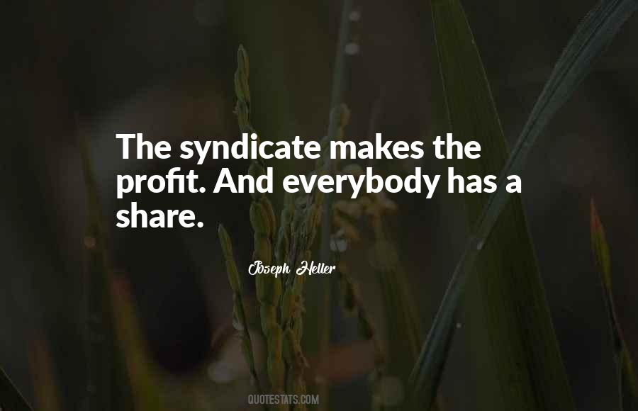 Quotes About Syndicate #428328