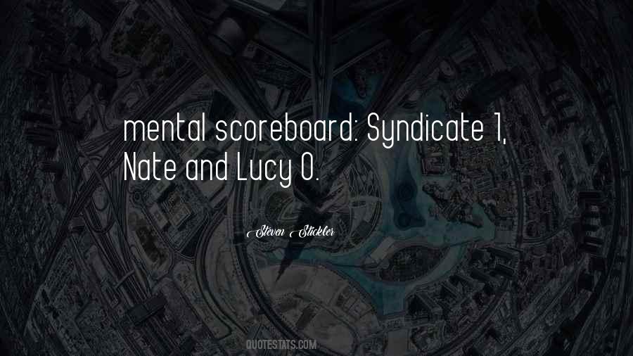 Quotes About Syndicate #565682