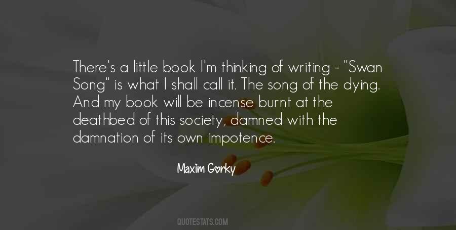 Quotes About Writing And Thinking #204907